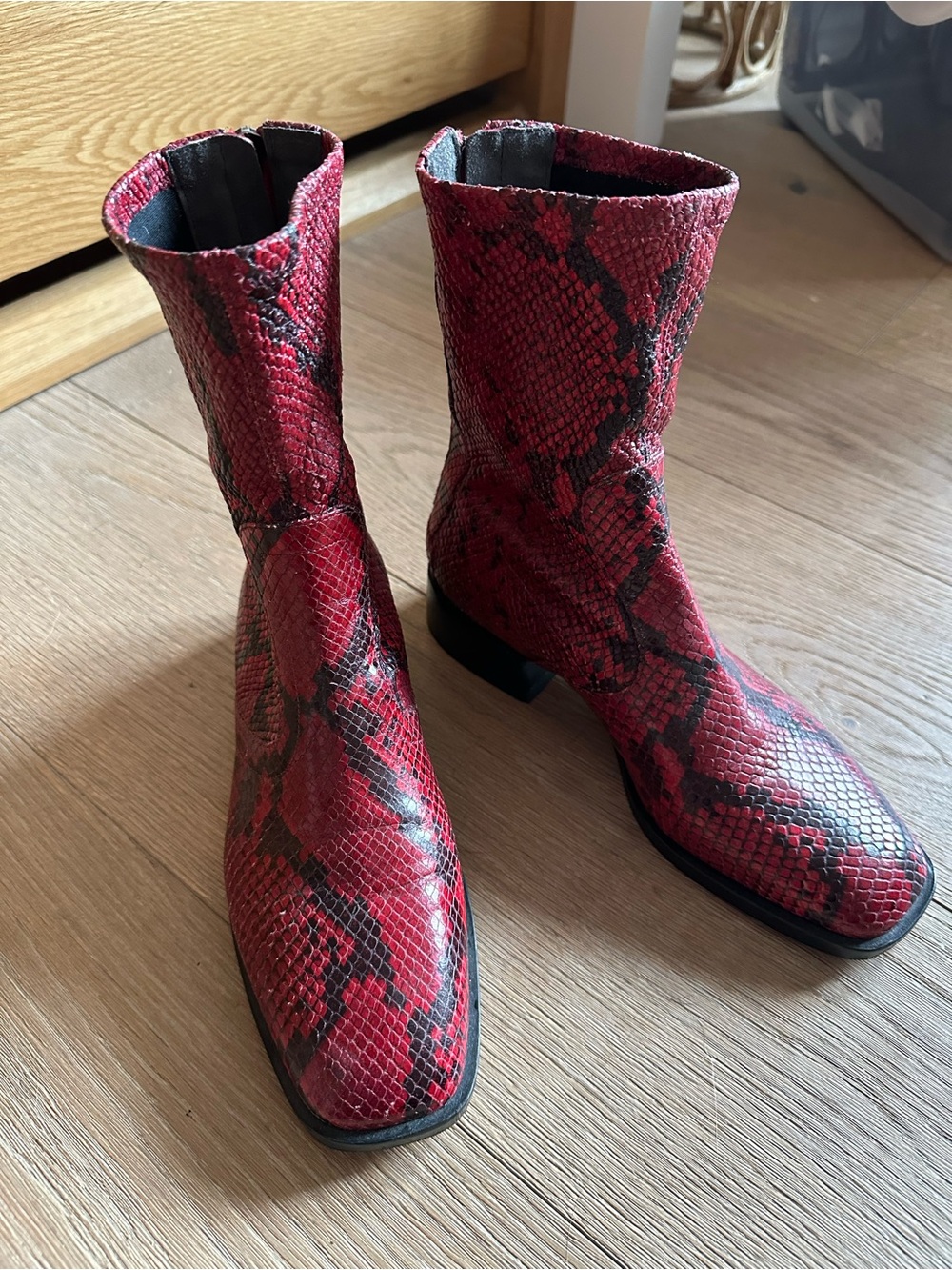 Labucq red python Caro boot
